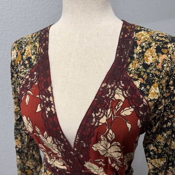 Free People Tilda Wrap Maxi Dress - Picture 2 of 9